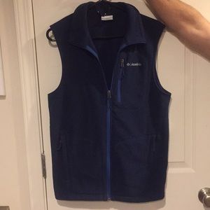 Columbia Navy Fleece Vest